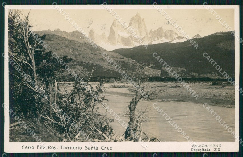 Argentina Santa Cruz Cerro Fitz Roy RPPC postcard XP1113 – fronte
