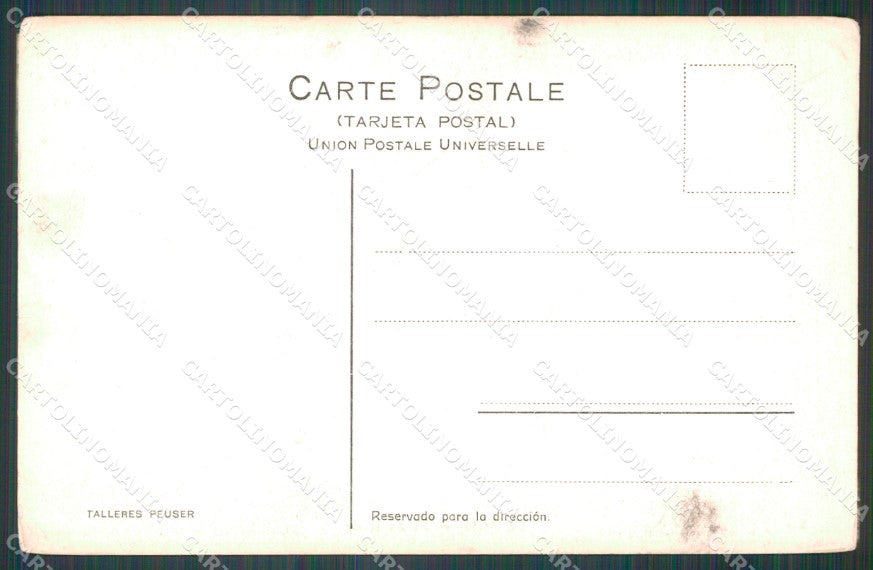Argentina La Plata Plaza Italia CORNER CREASED postcard XP1138 – retro