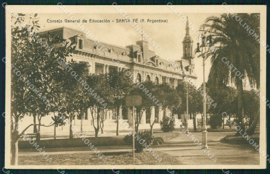 Argentina Santa Fe Consejo General de Educacion postcard XP1155 – fronte