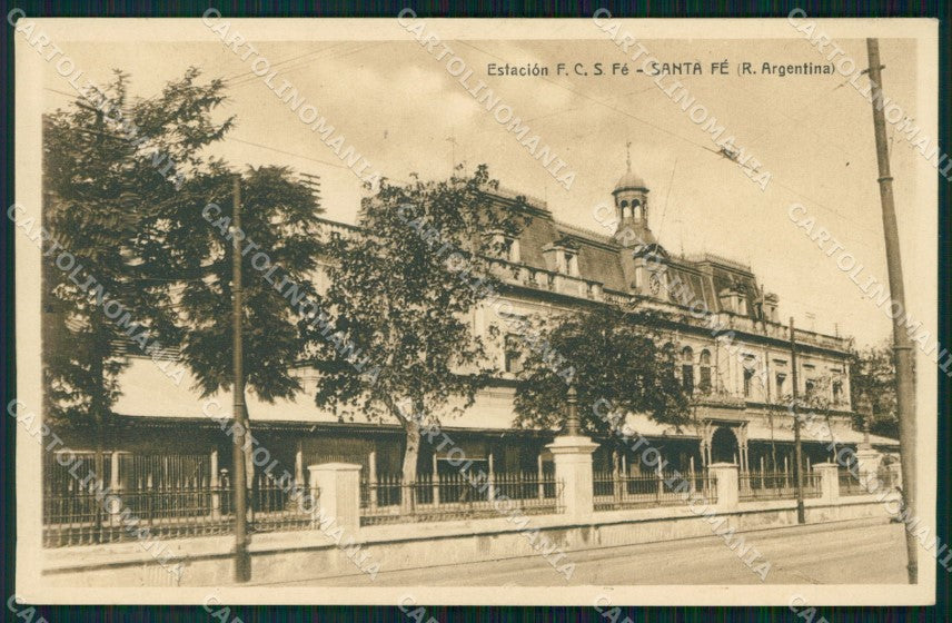Argentina Santa Fe Estacion postcard XP1156 – fronte