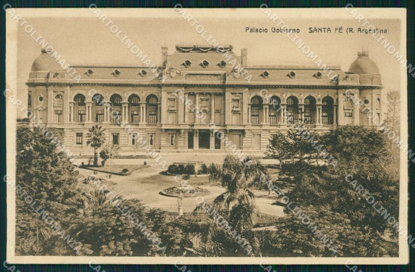 Argentina Santa Fe Palacio Gobierno postcard XP1157 – fronte
