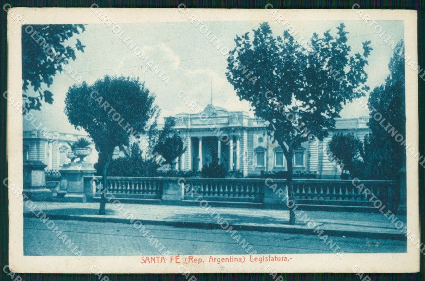 Argentina Santa Fe Legislatura postcard XP1161 – fronte