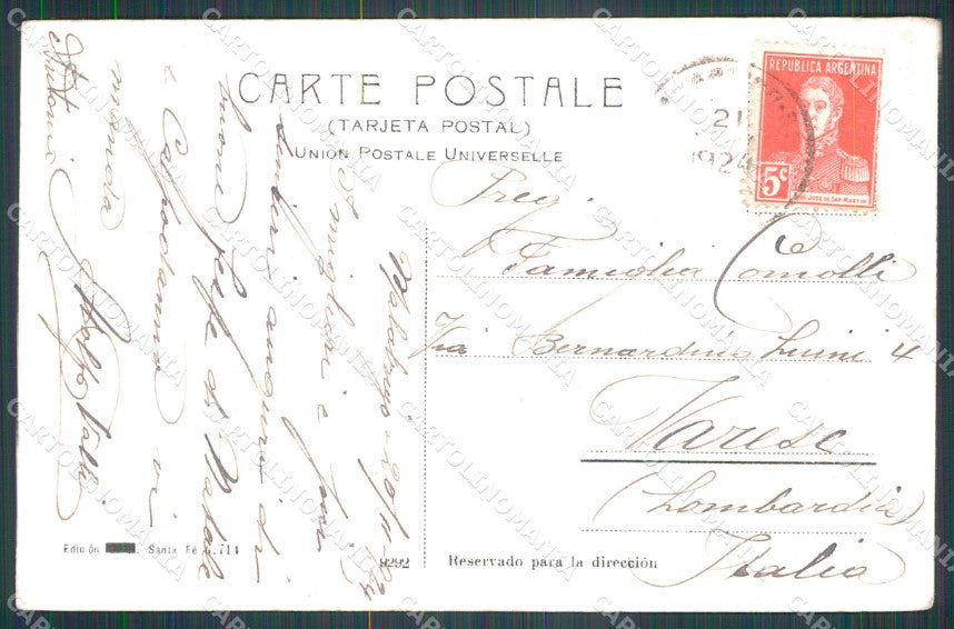 Argentina Santa Fe Legislatura postcard XP1161 – retro