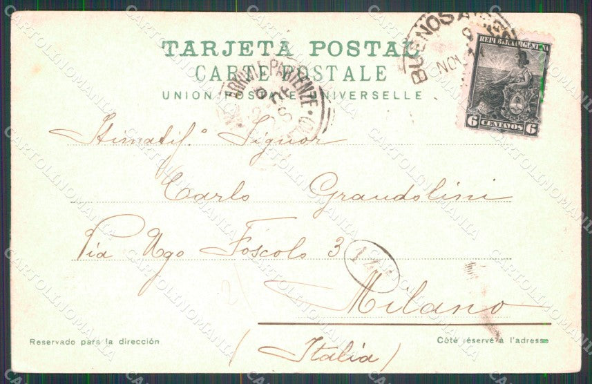 Argentina Buenos Aires Tigre postcard XP1162 – retro