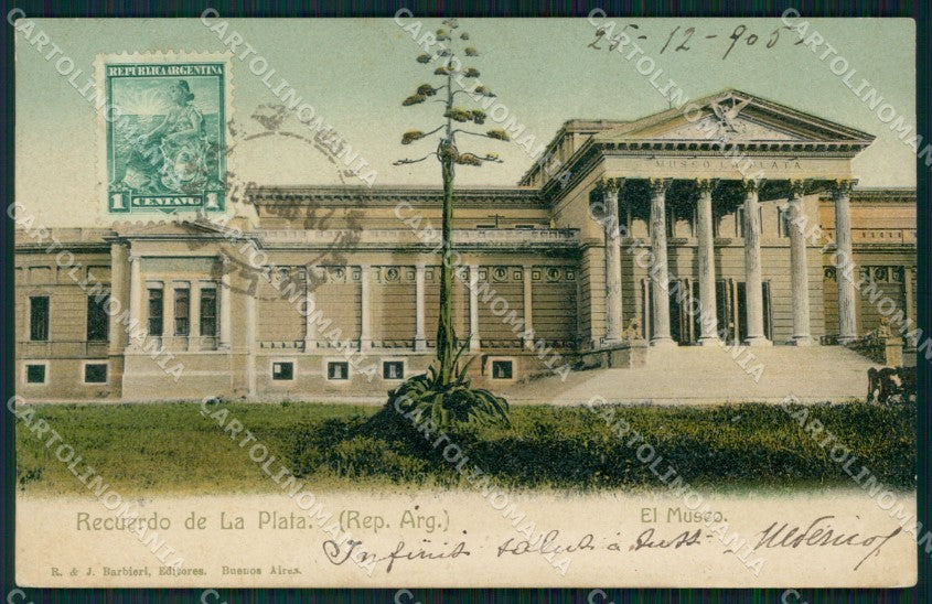 Argentina La Plata El Museo postcard XP1164 – fronte