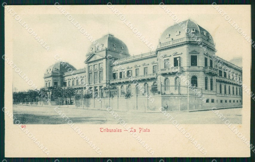 Argentina La Plata Tribunales postcard XP1167 – fronte