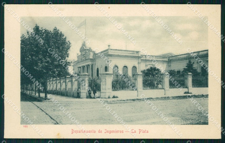 Argentina La Plata Departamento de Ingenieros postcard XP1170 – fronte