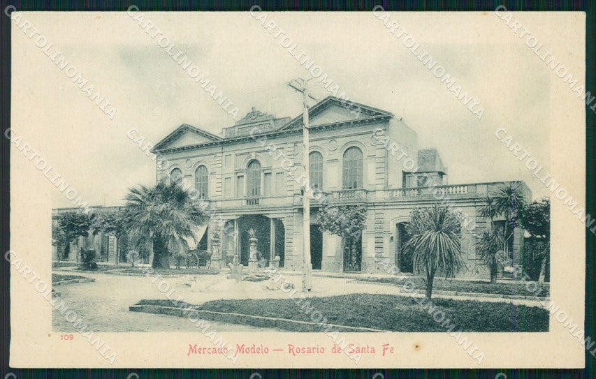 Argentina Rosario Mercado Modelo postcard XP1175 – fronte