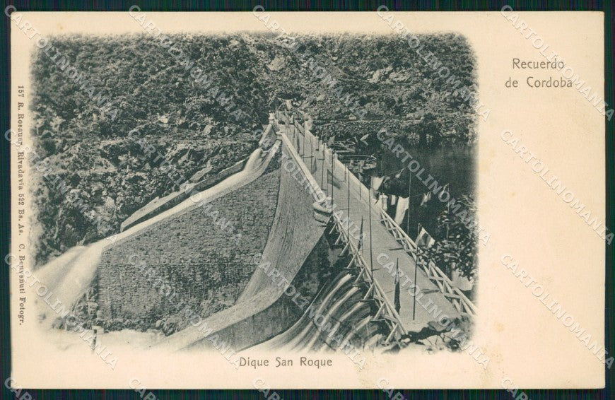 Argentina Cordoba Dique San Roque postcard XP1189 – fronte