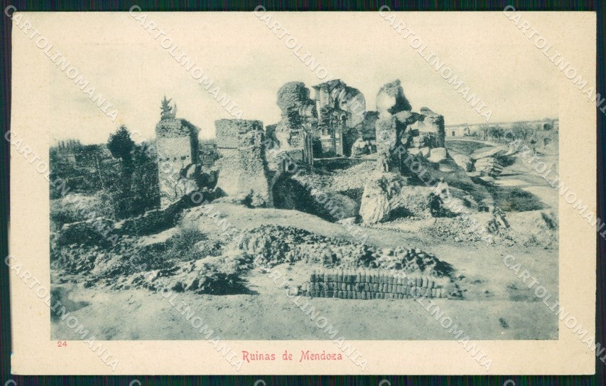 Argentina Mendoza Ruinas postcard XP1190 – fronte