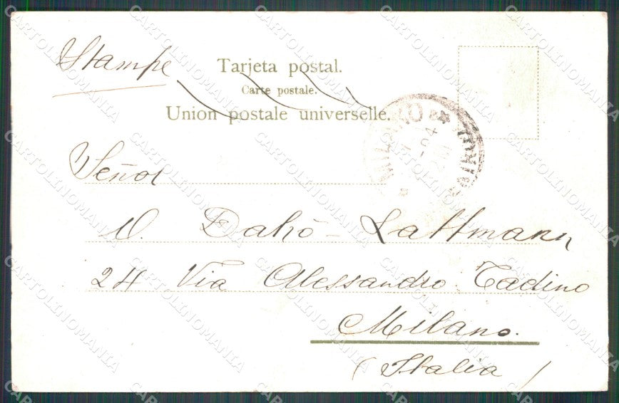 Argentina Types Ethnic Indias Chaco Austral ABRADED postcard XP1199 – retro