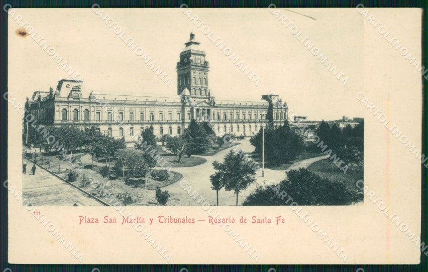 Argentina Rosario Plaza San Martin postcard XP1202 – fronte