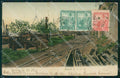 Argentina Rosario Muelles ABRADED postcard XP1206 – fronte