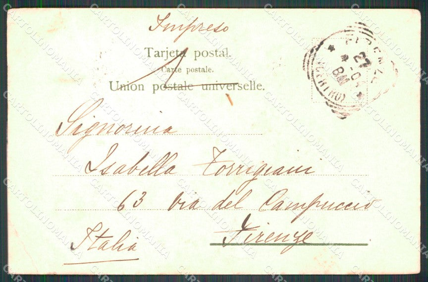 Argentina Rosario de la Frontera Fuente CORNER CREASED postcard XP1207 – retro