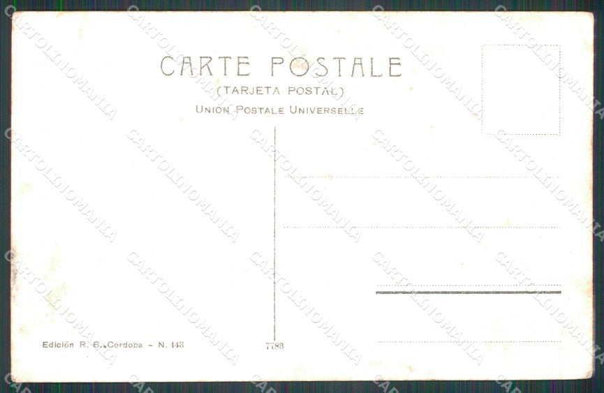 Argentina Cordoba Plaza San Martin postcard XP1210 – retro