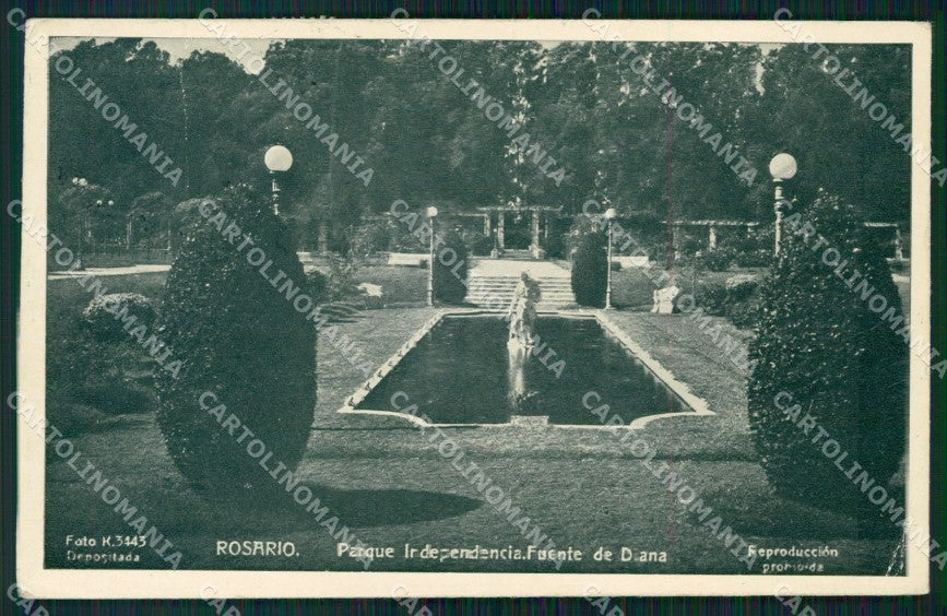 Argentina Rosario Fuente de Diana postcard XP1228 – fronte