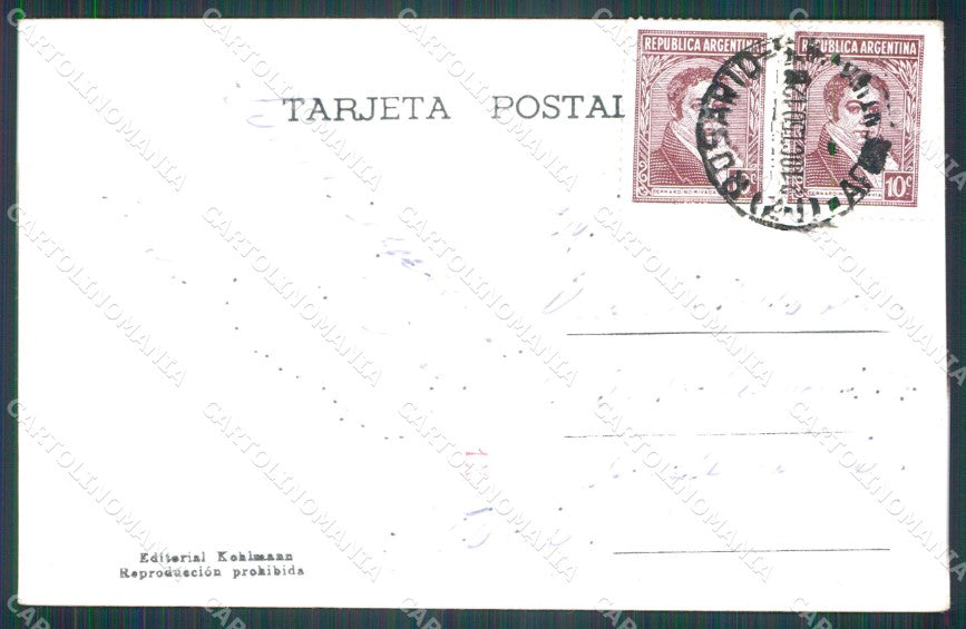 Argentina Rosario Fuente de Diana postcard XP1228 – retro