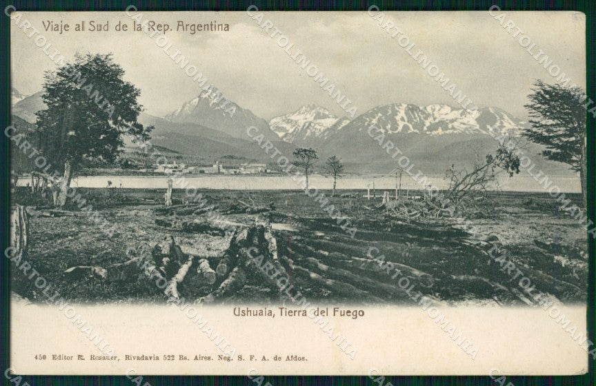 Argentina Ushuaia Tierra del Fuego postcard XP1229 – fronte