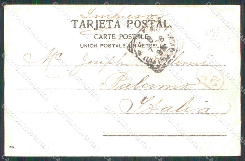 Argentina Rosario Puerto postcard XP1230 – retro