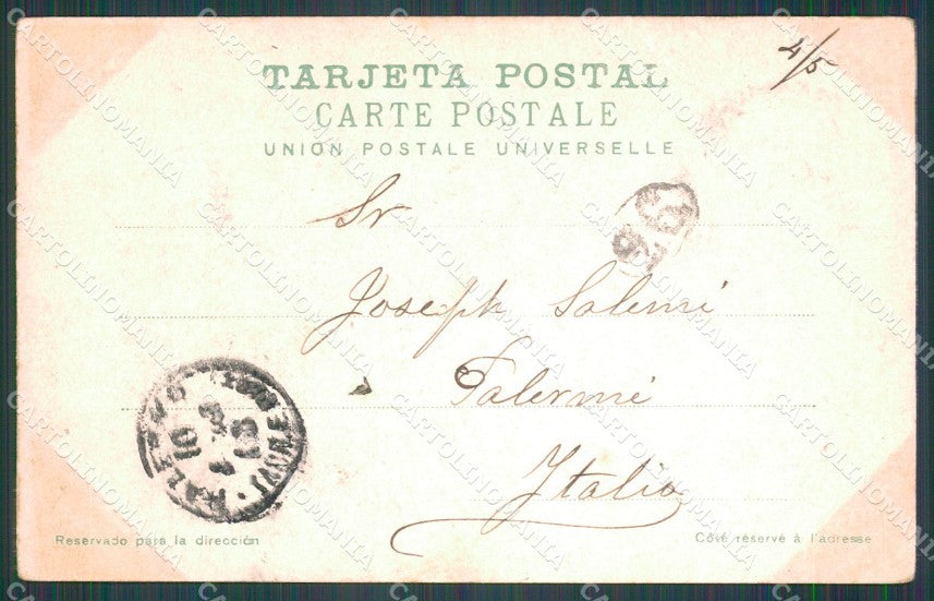 Argentina Rosario Catedral postcard XP1231 – retro