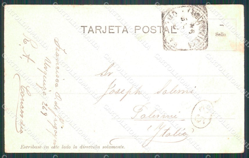 Argentina Rosario Catedral postcard XP1232 – retro