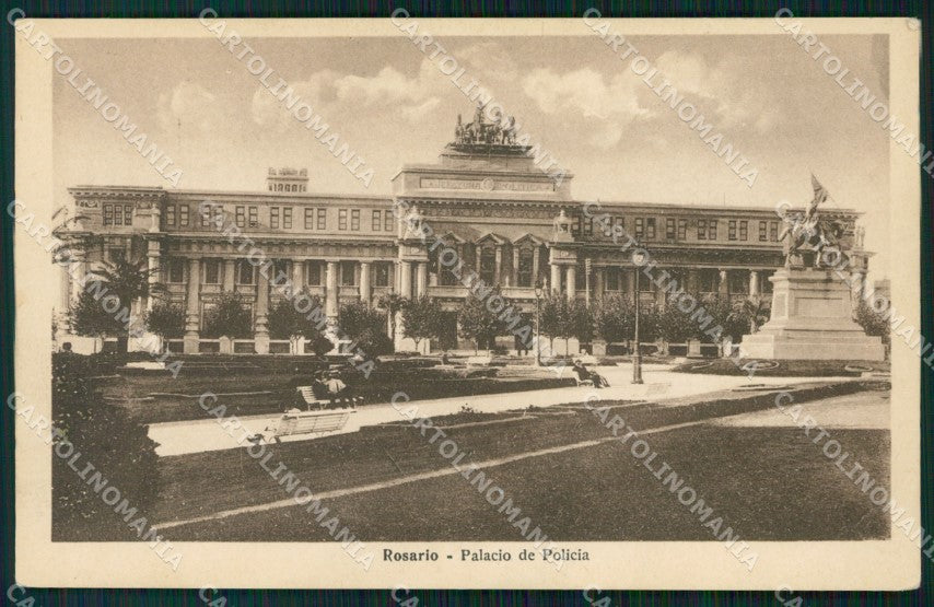 Argentina Rosario Palacio de Policia postcard XP1234 – fronte