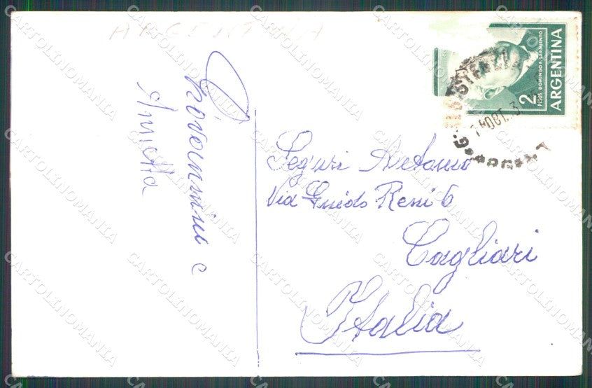 Argentina Corrientes Puerto RPPC postcard XP1242 – retro