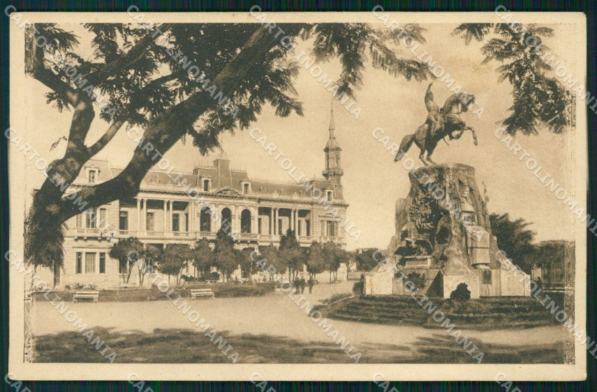 Argentina Santa Fe Plaza San Martin postcard XP1244 – fronte