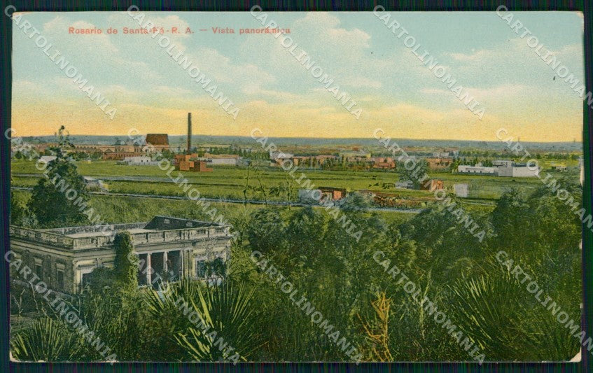 Argentina Rosario Vista Panoramica postcard XP1247 – fronte