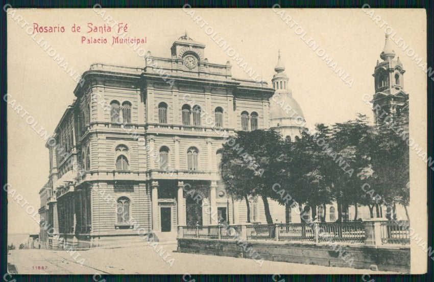 Argentina Santa Fe Palacio Municipal postcard XP1250 – fronte