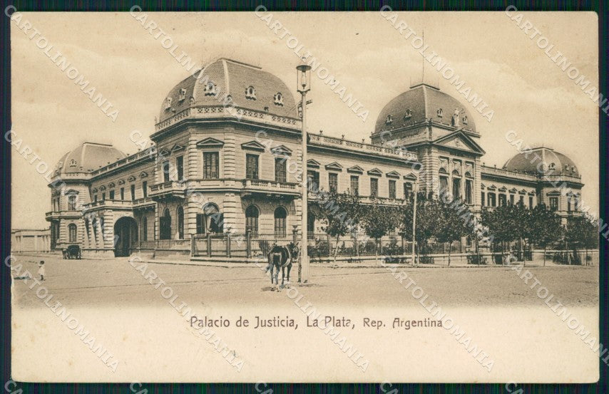 Argentina La Plata Palacio de Justicia postcard XP1261 – fronte