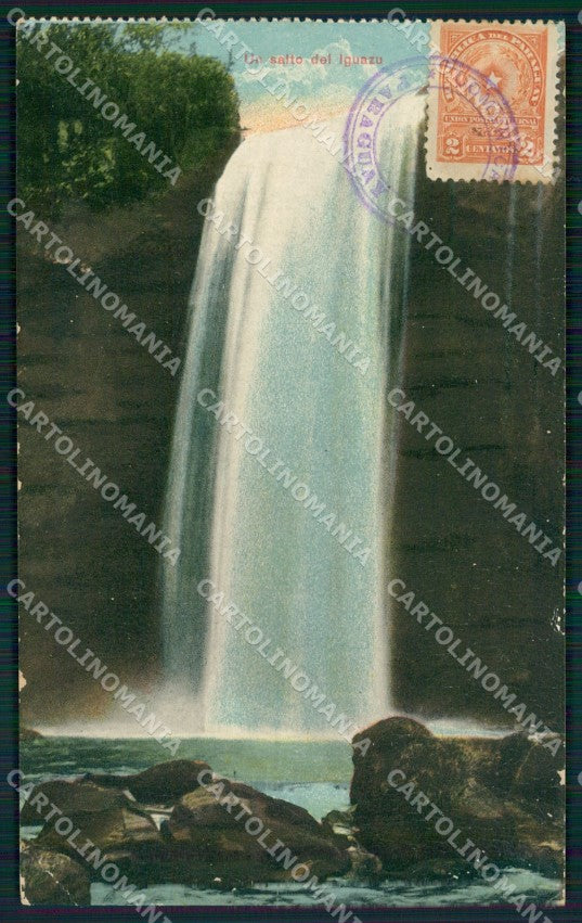 Argentina Cataratas del Iguazu postcard XP1264 – fronte