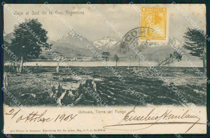 Argentina Ushuaia Tierra del Fuego postcard XP1268 – fronte