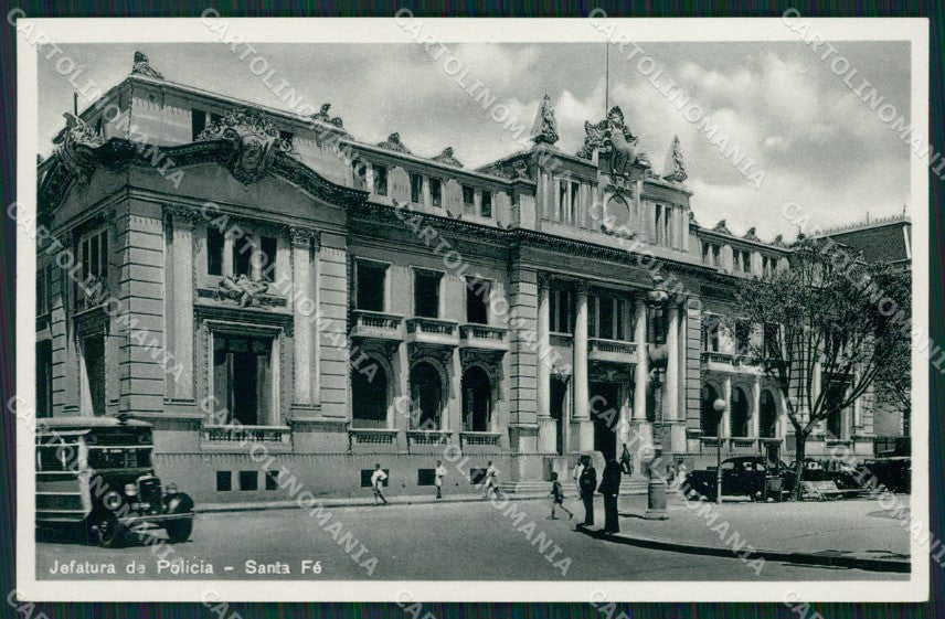 Argentina Santa Fe Jefatura de Policia RPPC postcard XP1270 – fronte
