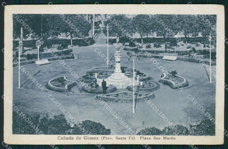 Argentina Canada de Gomez Plaza San Martin postcard XP1276 – fronte