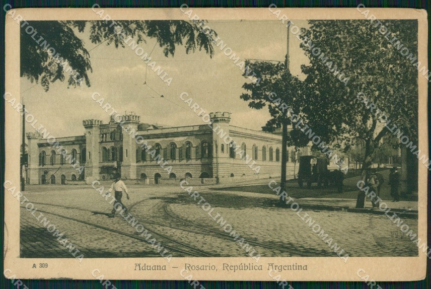 Argentina Rosario Aduana postcard XP1283 – fronte