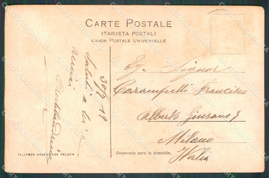 Argentina Rosario Aduana postcard XP1283 – retro