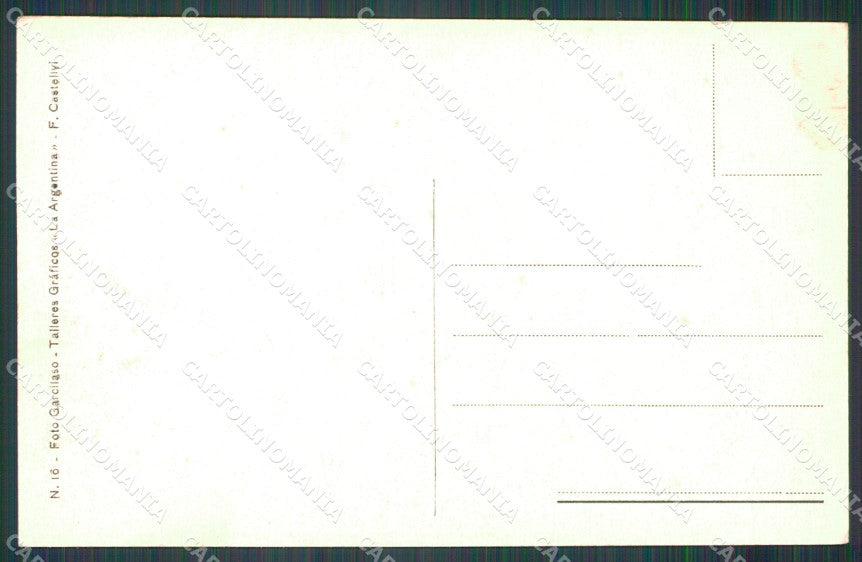 Argentina Santa Fe Puente Colgante Laguna Setubal postcard XP1285 – retro
