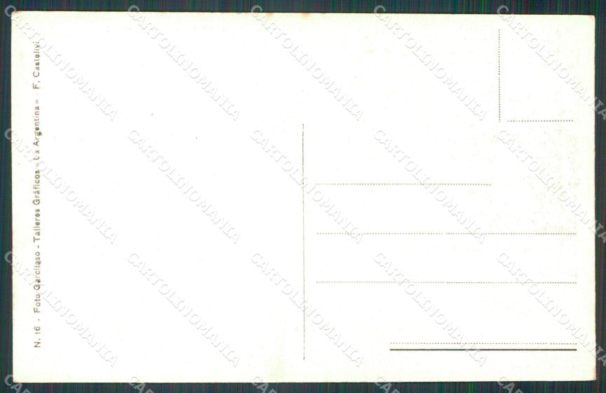 Argentina Santa Fe Puente Colgante Laguna Setubal postcard XP1287 – retro