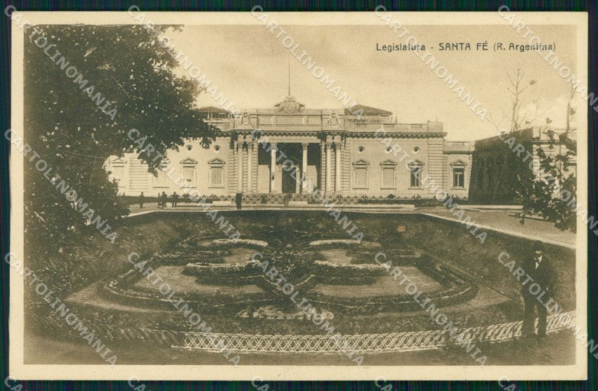 Argentina Santa Fe Legislatura postcard XP1288 – fronte