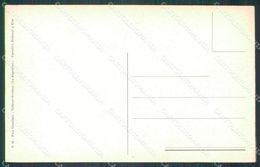 Argentina Santa Fe Rosedal postcard XP1289 – retro