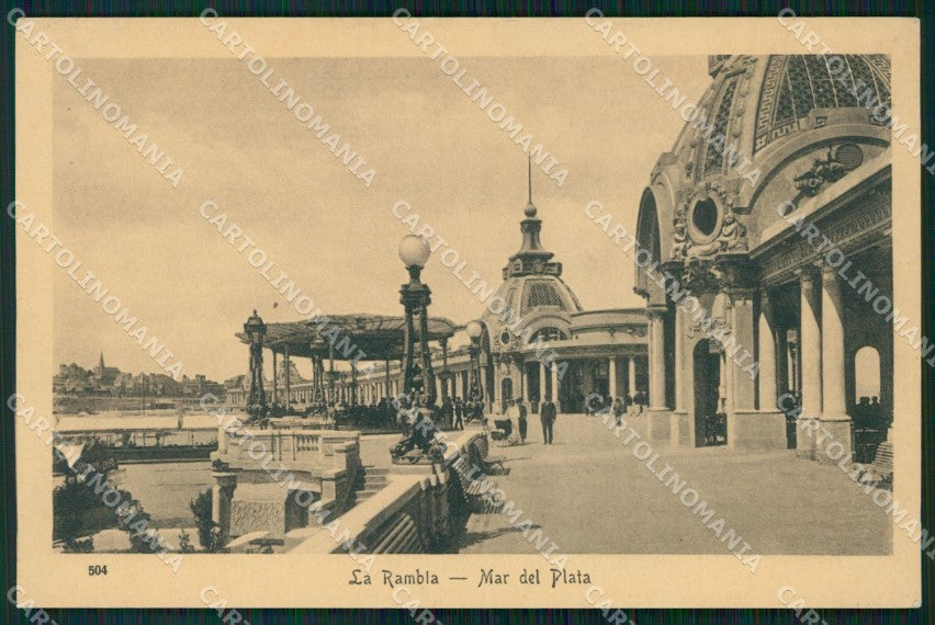 Argentina Mar del Plata La Rambla postcard XP1292 – fronte