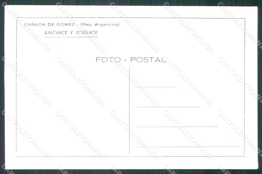 Argentina Canada de Gomez Balcarce RPPC postcard XP1296 – retro