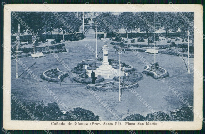 Argentina Canada de Gomez Plaza San Martin postcard XP1301 – fronte