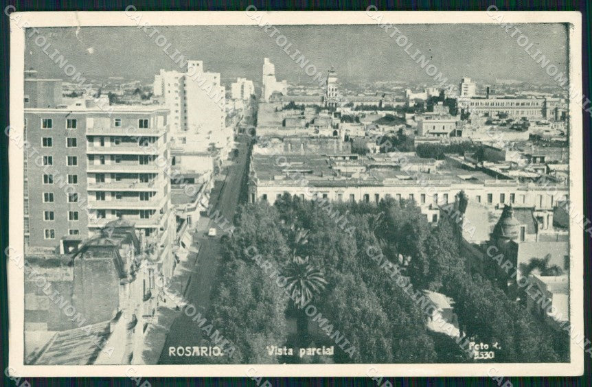 Argentina Rosario TEARED postcard XP1303 – fronte