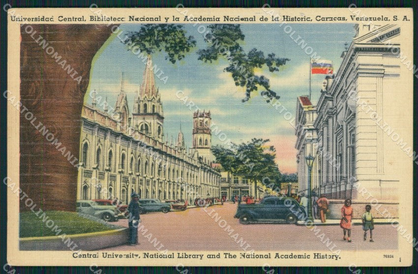 Venezuela Caracas Central University postcard XP1322 – fronte