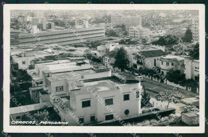 Venezuela Caracas Panorama RPPC postcard XP1327 – fronte