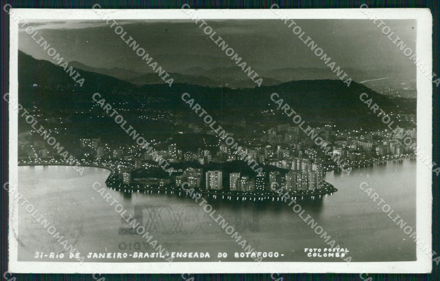Brazil Rio de Janeiro Enseada do Botafogo RPPC postcard XP1333 – fronte