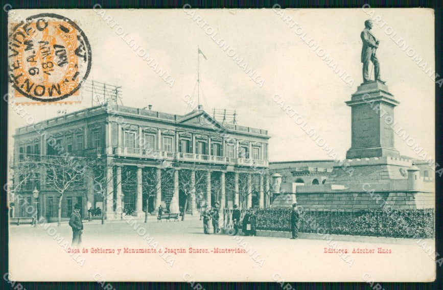 Uruguay Montevideo Casa de Gobierno postcard XP1342 – fronte