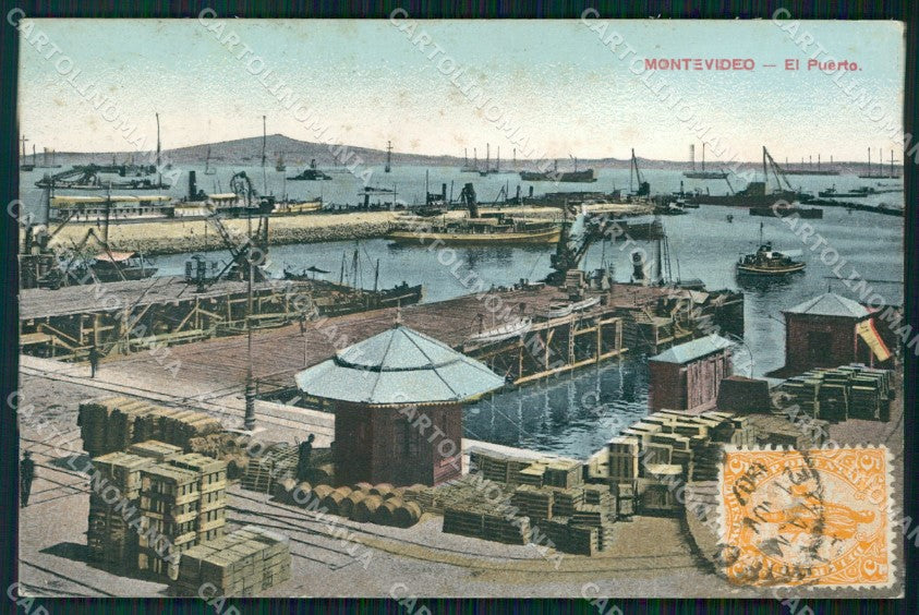 Uruguay Montevideo El Puerto postcard XP1343 – fronte